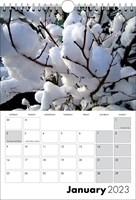 Picture of Spiral Calendar S11 Black