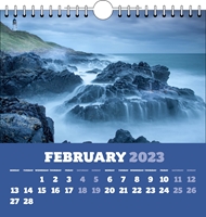 Picture of Spiral Calendar Q19 Blue