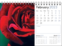 Picture of Desk Calendar D03 Blue