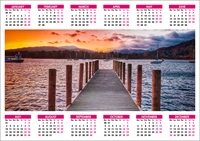 Picture of Yearplanner W01 Hot Pink