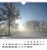 Picture of Spiral Calendar Q05 Grey