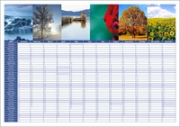 Picture of Yearplanner W09 Blue