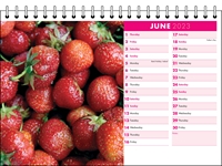 Picture of Desk Calendar D07 Hot Pink