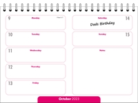 Picture of Memory Calendar MD01 Pink