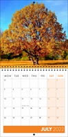 Picture of Square Spiral Booklet Calendar QF06 Orange