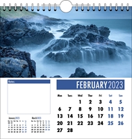 Picture of Spiral Calendar Q06 Blue