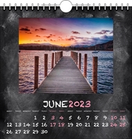Picture of Spiral Calendar Q16 Hot Pink