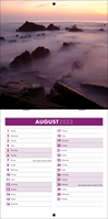 Picture of Square Booklet Calendar QB03 Purple