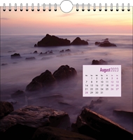 Picture of Spiral Calendar Q12 Purple