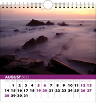 Picture of Spiral Calendar Q05 Purple