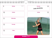 Picture of Memory Calendar M02 Pink