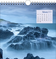 Picture of Spiral Calendar Q12 Blue