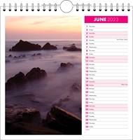 Picture of Spiral Calendar Q20 Hot Pink