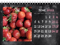 Picture of Desk Calendar D16 Hot Pink
