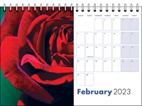 Picture of Desk Calendar D11 Blue