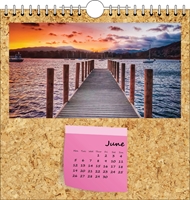 Picture of Spiral Calendar Q15 Pink
