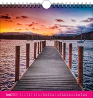 Picture of Spiral Calendar Q09 Hot Pink
