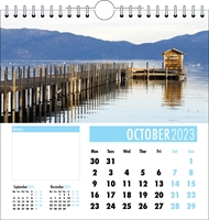 Picture of Spiral Calendar Q06 Sky Blue