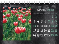 Picture of Desk Calendar D16 Green