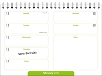Picture of Memory Calendar MD01 Green