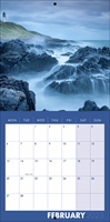 Picture of Square Booklet Calendar QB05 Blue