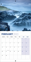 Picture of Square Booklet Calendar QB01 Blue