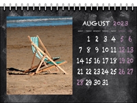 Picture of Desk Calendar D16 Purple