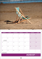 Picture of Booklet Calendar B03 Purple