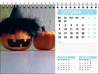 Picture of Desk Calendar D09 Sky Blue